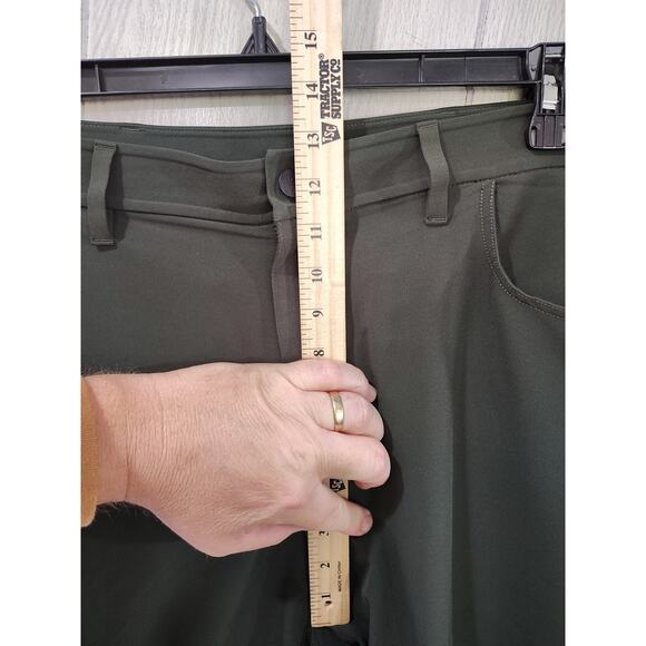 Public Rec Workday Pants Size 40x30 Green Stretch Poly Spandex - Picture 10 of 10